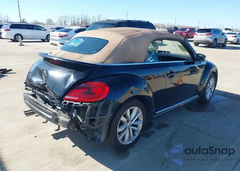 2013 Volkswagen Beetle 2.0L Tdi из США, поврежденный, VIN 3VW5L7AT4DM818085